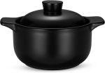 Korean dolsot pot set with lid, suitable for bibimbap, kimchi, hot pot, soups and stews.