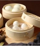 Two Tier Bamboo Steamer Basket