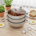 Stainless Steel Multi Tier Steamer Pot