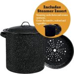 Steel Steamer Pot with Cooking Rack