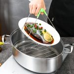Stainless Steel Fish Steamer with Rack