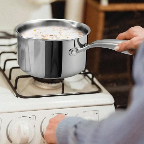 Tri Ply Stainless Steel Pot with Steamer